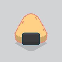 Onigiri illustration design vector