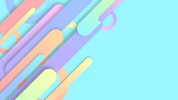 Abstract colorful geometric dynamic shapes background for text. Flat design. vector