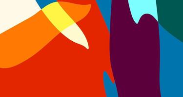 Abstract colorful psychedelic pop art background for summer vector