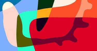 Abstract colorful psychedelic pop art background for summer vector