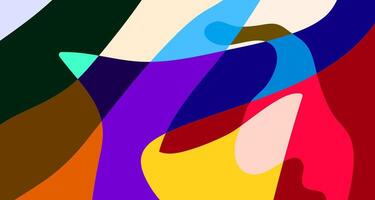 Abstract colorful psychedelic pop art background for summer vector