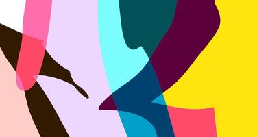 Abstract colorful psychedelic pop art background for summer vector
