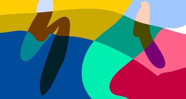 Abstract colorful psychedelic pop art background for summer vector