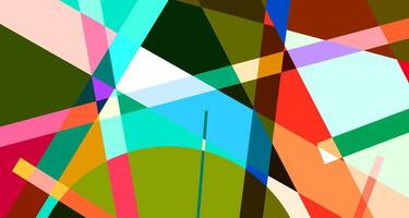 Abstract colorful geometric psychedelic background for summer vector