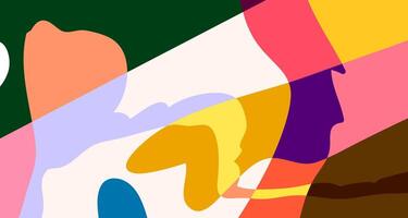 Abstract colorful psychedelic pop art background for summer vector