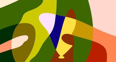 Abstract colorful psychedelic pop art background for summer vector
