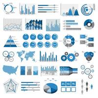 Bundle business and finance infographic UI, UX, KIT elements. Different charts, diagrams, workflow, flowchart, timeline, schemes, graphs design template. info graphic and infographics set. vector