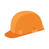 Construction helmet, working tool. Head protection. Isolated illustration for your design vector