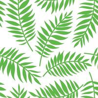 seamless pattern of abstract tropical leaves, simple pattern. vector