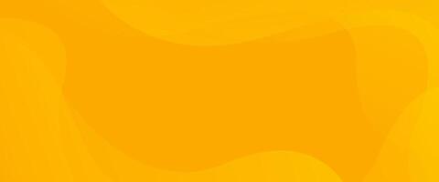Orange-yellow gradient abstract liquid background, Modern dynamic wallpaper with fluid wavy shapes. Suitable for templates, banners, brochures, events, ads, web, and pages vector