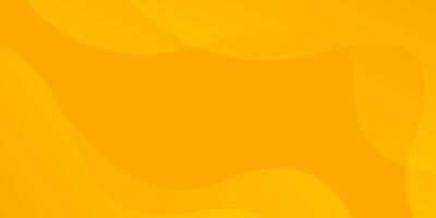Orange-yellow gradient abstract liquid background, Modern dynamic wallpaper with fluid wavy shapes. Suitable for templates, banners, brochures, events, ads, web, and pages vector