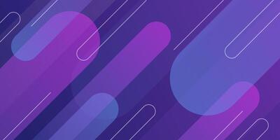 Abstract blue and purple dynamic background. Modern gradient wallpaper. Beautiful design for templates, banners, posters, covers, brochures, websites, and pages vector