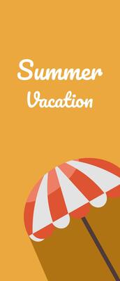 Summer vacation background