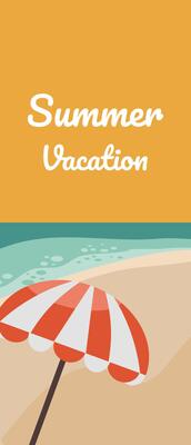 Summer vacation background