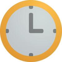 watch clock time icon . , flat gradient color illustration vector