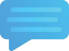messages chat Icon, , flat, gradient, color, illustration, art vector