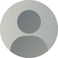 Profile contact Icon, , flat, gradient, color, illustration, art vector