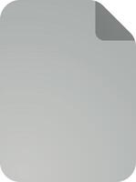 File Dokument Icon in , flat gradient style color, illustration, art for design, ui, web, interface vector