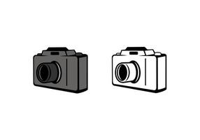 Digital Camera Design Illustration vector