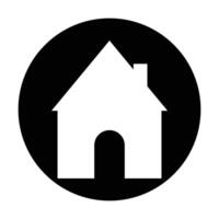 home icon on white background vector