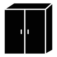 cupboard icon on white background vector
