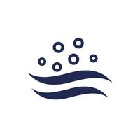 evaporation of water icon on white vector