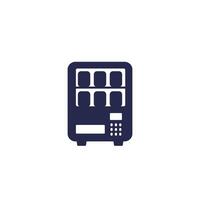 vending machine icon on white vector