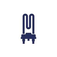 heating element icon on white vector