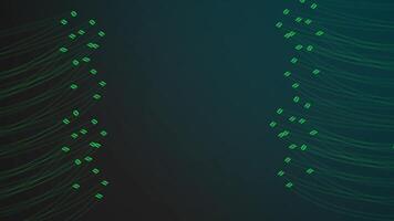 Digital Animation of Futuristic Fabric in Motion video