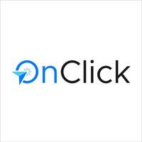 click symbol for digital application logo vector