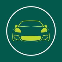 Automotive useful trendy icon satisfied abstract illustration artwork design vector