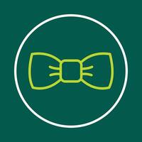 Bow tie useful trendy icon satisfied abstract illustration artwork design vector