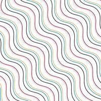 Linear functional beautiful illustration colorful abstract background vector