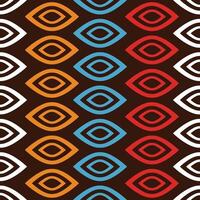 Eye Shape functional beautiful illustration colorful abstract background vector