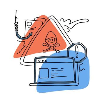 Learn the significance of digital protection through flat illustration cyber security designs. Enhance your understanding of online safety measures today vector