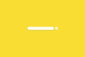yellow search bar copy 3d space vector