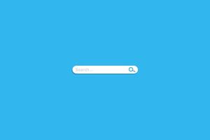 light blue search bar copy 3d space vector