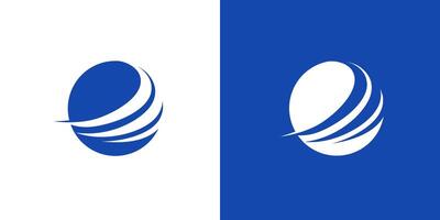 Circle round abstract shape icon logo . creative design isolated vector