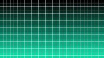 Green Grid Animation with Gradient Color Background video
