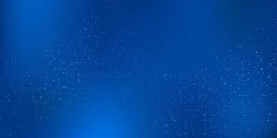 Abstract digital blue square particles background for business, finance, research, tech and science vector