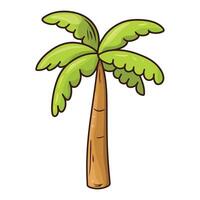 Banana tree, Isolated on white background vector