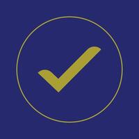 Correct icon, correction icon vector