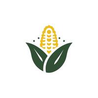 Corn icon in soft colors. Suitable for design vector