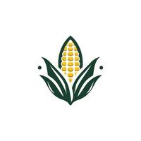Corn icon in soft colors. Suitable for design vector
