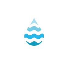water drop template vector