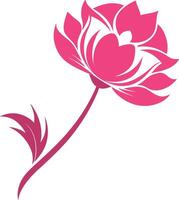 Adorable Anemone blooms with delicate petals and charming design. AI-generated. vector