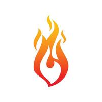 Fire icon design vector