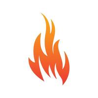 Fire flame icon vector