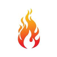 Fire icon design vector