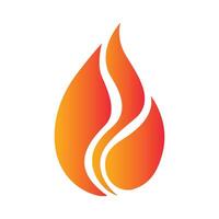 Fire flame icon design vector